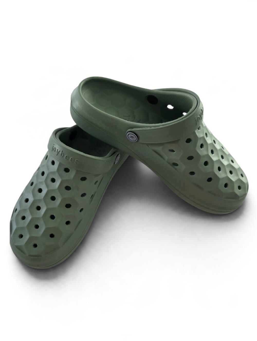 Joybees Varsity Clog Olive Green Women's Size 9 Men Size 7